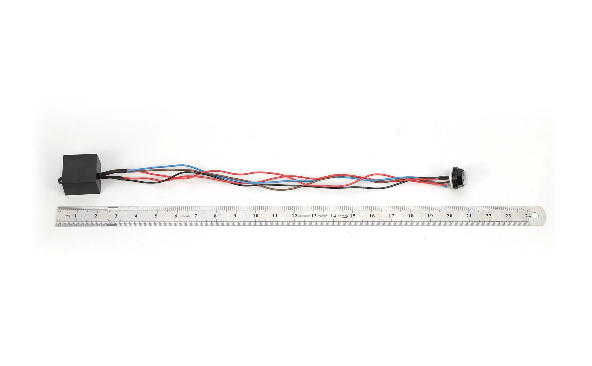 Espial Remote Fixing 20mm Photocell IP65 Black, Frosted White D0061  Deco Espial